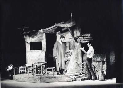 Stage design by Amiram Shamir for Naftali Neeman's 